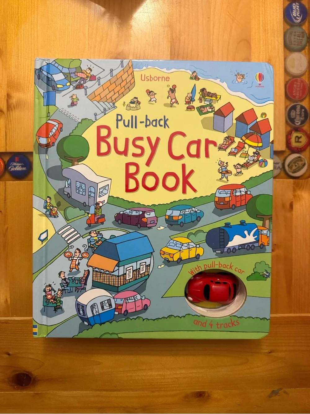 Usborne Pull-back Busy Car Book
